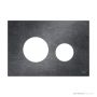 TECE Loop Glass Flush Plate Cover Only, Slate Grey 9.240.675