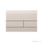 TECE Square Glass Flush Button, Beige Satin 9.240.827