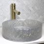 Basin Lab Akoya Coliseum 280mm Oxyform Basin Dove Grey AKOCO280DOV