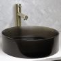 Basin Lab Liquid Coliseum 280mm Oxyform Basin Black Pearl LIQCO280BPL