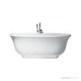 Victoria & Albert Amiata 1650mm Stone Freestanding Bath, Gloss White AMT-N-SW-NO