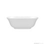 Victoria & Albert Amiata 1500mm Stone Freestanding Bath, Gloss White AMT1-N-SW-NO