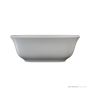 Victoria & Albert Amiata 1500mm Stone Freestanding Bath, Matt White AMT1M-N-SM-NO
