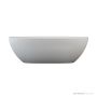 Victoria & Albert Barcelona 1800mm Stone Freestanding Bath, Matt White BA3M-N-SM-NO