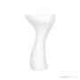 Victoria & Albert Seros 49 Stone Podium Basin 490 x 401 x 900mm, Gloss White FS-SER-49-NO