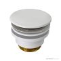 Victoria & Albert Kit 25 Basin Waste, Matt White K-25-SM