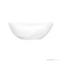 Victoria & Albert Seros 1650mm Stone Freestanding Bath, Gloss White SE1-N-SW-NO