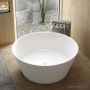 Victoria & Albert Taizu 1500mm Stone Freestanding Bath, Gloss White TAI-N-SW-NO