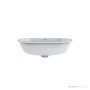 Victoria & Albert Barcelona 53 Stone Undermount Basin 531 x 351 x 171mm, Gloss White UB-BAR-53-IO