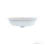 Victoria & Albert Barcelona 56 Stone Undermount Basin 569 x 376 x 171mm, Matt White UB-BAR56M-SM-IO