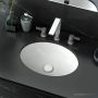 Victoria & Albert Kaali 46 Stone Undermount Basin 466 x 353 x 140mm, Gloss White UB-KAA-46-IO