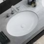 Victoria & Albert Kaali 65 Stone Undermount Basin 641 x 466 x 132mm, Gloss White UB-KAA-65-IO