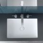Victoria & Albert Kaldera 56 Stone Undermount Basin 560 x 358 x 139mm, Gloss White UB-KAL-56-IO