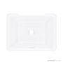 Victoria & Albert Laceno 52 Stone Undermount Basin 518 x 392 x 170mm, Gloss White UB-LAC-52-IO