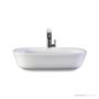 Victoria & Albert Amiata 60 Stone Basin 600 x 413 x 157mm, Gloss White VB-AMT-60-NO