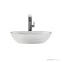 Victoria & Albert Barcelona 48 Stone Basin 480 x 301 x 120mm, Gloss White VB-BAR-48-NO