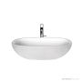 Victoria & Albert Barcelona 64 Stone Basin 635 x 346 x 169mm, Gloss White VB-BAR-64-NO
