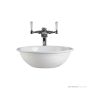 Victoria & Albert Drayton 40 Stone Basin 400 x 400 x 123mm, Gloss White VB-DRA-40-NO