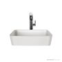 Victoria & Albert Edge 45 Stone Basin 450 x 325 x 111mm, Gloss White VB-EDG-45-NO