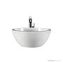 Victoria & Albert Maru 42 Stone Basin 423 x 423 x 178mm, Gloss White VB-MAU-42-NO