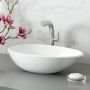 Victoria & Albert Napoli 57 Stone Basin 570 x 345 x 156mm, Matt White VB-NAP57M-SM-NO