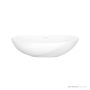 Victoria & Albert Seros 55 Stone Basin 549 x 300 x 140mm, Gloss White VB-SER-55-IO