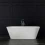 Victoria & Albert Vetralla 1650mm Stone Freestanding Bath, Matt White VE2M-N-SM-NO