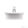 Victoria & Albert Worcester 1797mm Stone Freestanding Bath, Gloss White WOR-N-SW-NO