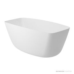 ADP Slumber 1565mm Solid Surface Freestanding Bath, Gloss White SLUMBATH1600G