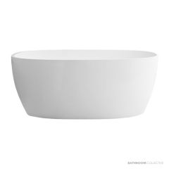 ADP Submerge 1600mm Solid Surface Freestanding Bath, Gloss White SUBMBATH1600G