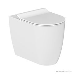 ADP Moon Wall Faced Toilet Pan, Gloss White TLTCMONFMSETGW