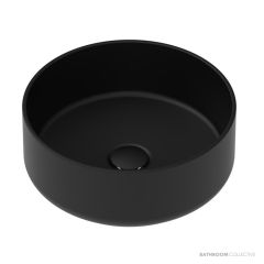 ADP Margot Duo 360mm Ceramic Above Counter Basin, Matte Black TOPCMAR360MB