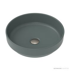 ADP Monroe 400mm Ceramic Above Counter Basin, Matte Forest TOPCMNR400MF