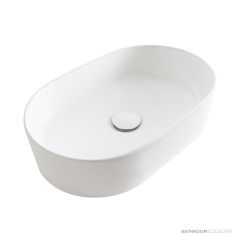 ADP Patty 450mm Ceramic Above Counter Basin, Gloss White TOPCPAT4528GW