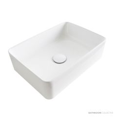 ADP Selma 405mm Ceramic Above Counter Basin, Gloss White TOPCSEL4028GW