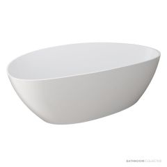 ADP Tranquil Plus 1700mm Solid Surface Freestanding Bath, Matte White TRANPBATH1700M