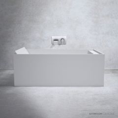 Apaiser Soka Petite 1500mm Stone Freestanding Bath SOKA-PETITE-BATH-1500-5860-X3