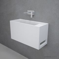 Apaiser Soka Powder Vanity 550mm Stone Single Basin Right Only SOKA-POWDER-VANITY-BASIN-RIGHT-550-6329-X2