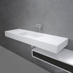 Apaiser Sublime Pastille 800mm Integrated Single Basin Stone Vanity Top Only SUBLIME-PASTILLE-INTEGRATED-BASIN-SINGLE-800