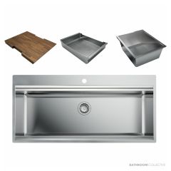 Artinox Layer Workstation Kitchen Sink W1040 1Th Incl. Strainer