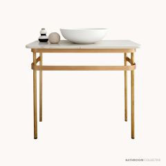 Bespoke Solid Brass Lalique Console 950mm (top not included) CBARO