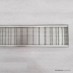 Bespoke Linear Heel Guard Project Floor Waste - Stainless Steel XHGP-100