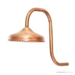 Brooklyn Copper Co Cape Outdoor Shower, Solid Copper or Brass BCCCS