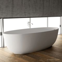 Domus Living Diana 1700mm Freestanding Bath, Matte White DLBTDN1700-MW