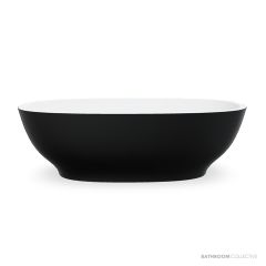 Domus Living Lemonia 1750mm Freestanding Bath, Matte Black DLBTLM1750-MB