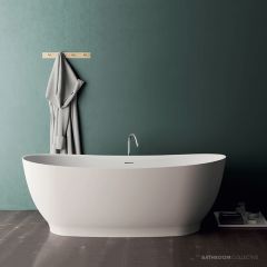 Domus Living Ulpia 1650mm Freestanding Bath, Matte White DLBTUL1650-MW