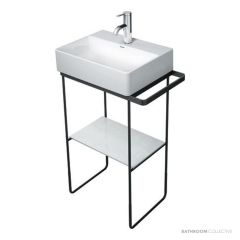 Duravit Durasquare Freestanding Metal Console For Basin 073245, 515x790 mm, Matte Black 0031094600-P