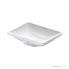 Duravit Starck 3 Undercounter Basin 490 x 365mm, Gloss White 0305490000-P