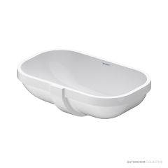 Duravit D-Code Undercounter Basin 495 x 290mm, Gloss White 0338490000-P
