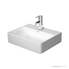 Duravit DuraSquare Handrinse Basin 450 x 350mm 1th, Alpine White 0732450041-P